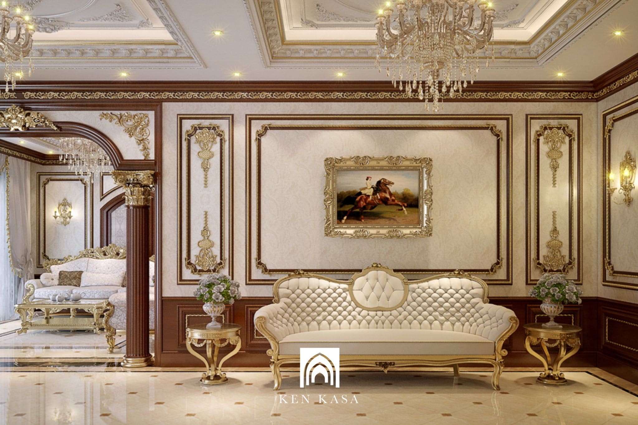 mẫu ph&agrave;o chỉ trong kh&aacute;ch sạn t&acirc;n cổ điển